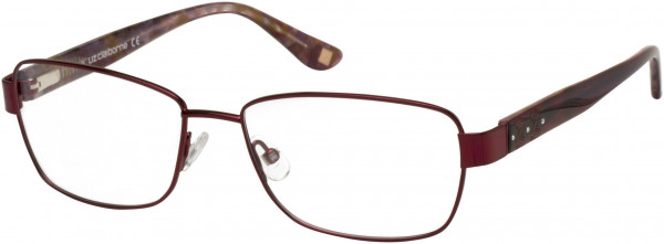 Liz Claiborne L 641 Eyeglasses, 0LHF Opal Burgundy