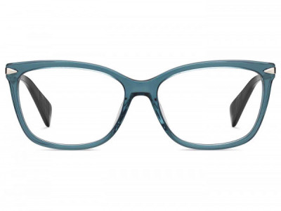 rag & bone RNB3010 Eyeglasses, 0ECJ BLUE PALLADIUM