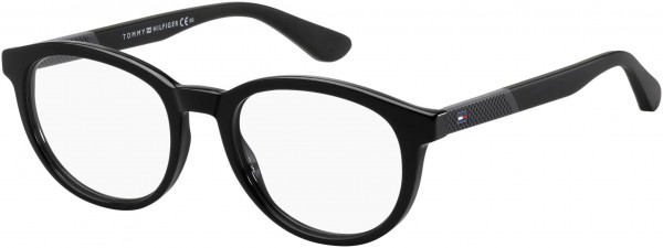 Tommy Hilfiger TH 1563 Eyeglasses, 0807 Black