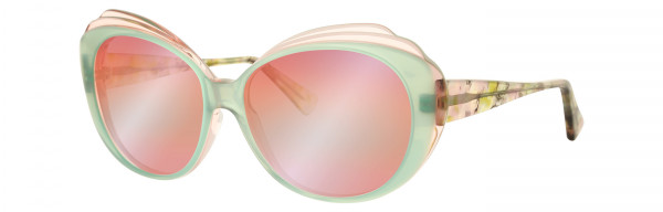 Lafont Barbade Sunglasses, 4043 Green