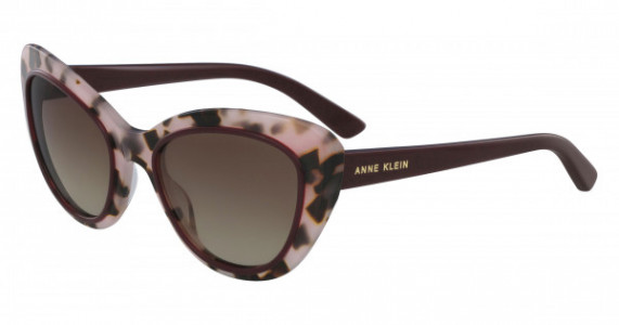 Anne Klein AK7051 Sunglasses, 651 Blush Tortoise