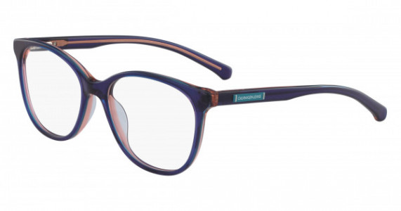 Calvin Klein Jeans CKJ305 Eyeglasses, 437 Crystal Blue 437