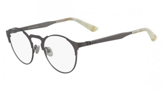 Calvin Klein CK8042 Eyeglasses, (015) SATIN TITANIUM