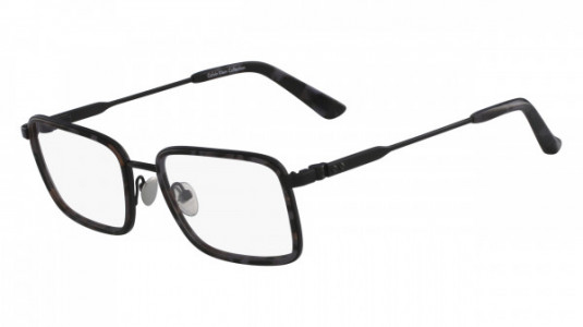 Calvin Klein CK8059 Eyeglasses, (007) MATTE BLACK/CHARCOAL TORTOISE
