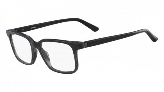 Calvin Klein CK8581 Eyeglasses, (003) CHARCOAL HORN