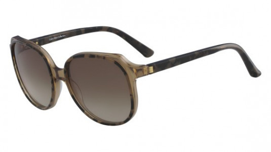 Calvin Klein CK8573S Sunglasses, (262) BROWN TORTOISE/CRYSTAL BROWN
