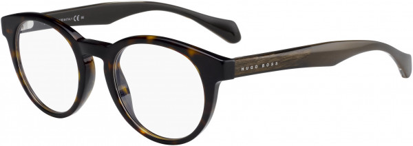 HUGO BOSS Black BOSS 0913/N Eyeglasses, 0086 Dark Havana