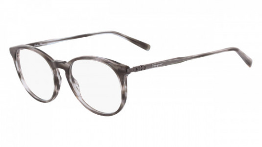 Ferragamo SF2823 Eyeglasses, (003) STRIPED GREY