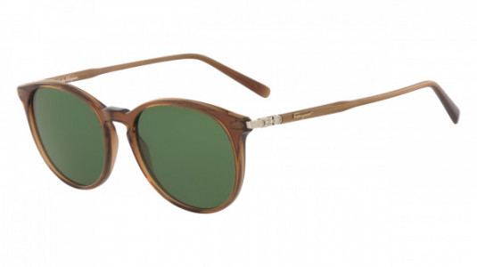 Ferragamo SF911S Sunglasses, (210) BROWN