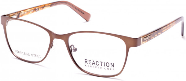 Kenneth Cole Reaction KC0804 Eyeglasses, 049 - Matte Dark Brown