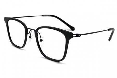Eyecroxx EC553T Eyeglasses, C1 Jet Black