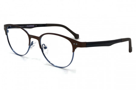 Eyecroxx EC557M Eyeglasses, C2 Bronze Blue