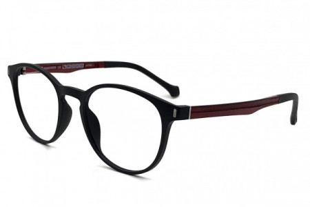 Eyecroxx EC560U Eyeglasses, C3 Black Ruby