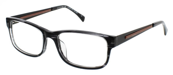 ClearVision G-TREMONT PARK Eyeglasses, Black Horn