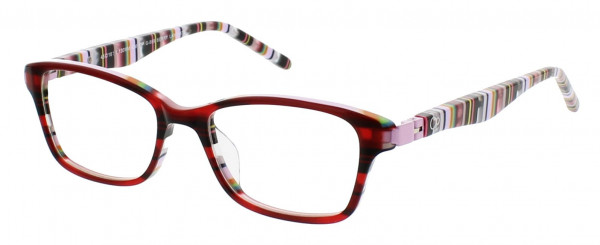 OP OP G-859 Eyeglasses, Berry Laminate