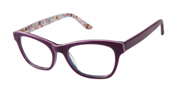 gx by Gwen Stefani GX811 Eyeglasses, Purple (PUR)