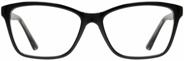 Elements EL-328 Eyeglasses, 1 - Black / Crystal