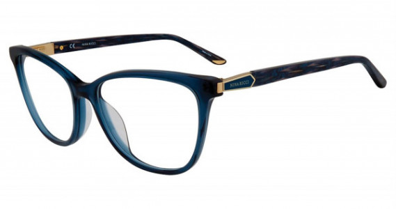 Nina Ricci VNR131 Eyeglasses, Blue 0AGQ