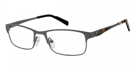 Realtree Eyewear R708 Eyeglasses, Gunmetal
