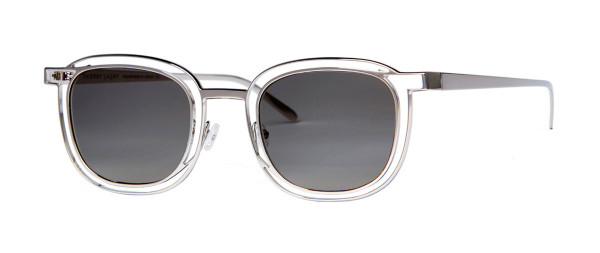 Thierry Lasry Vigilanty Sunglasses, 500 GREY - Silver w/ Grey Lenses
