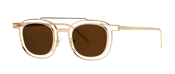 Thierry Lasry Gendery Sunglasses, 900 Brown - Gold and Brown