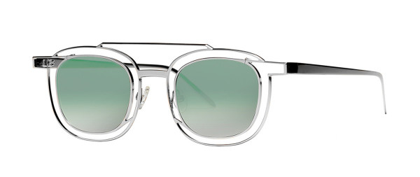 Thierry Lasry Gendery Sunglasses, 500 Green - Silver and Green