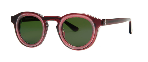 Thierry Lasry PROPAGANDY Sunglasses, 509 - Red w/ Green Lenses