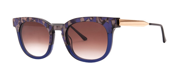 Thierry Lasry Penalty Sunglasses, V120 - Purple and Gold