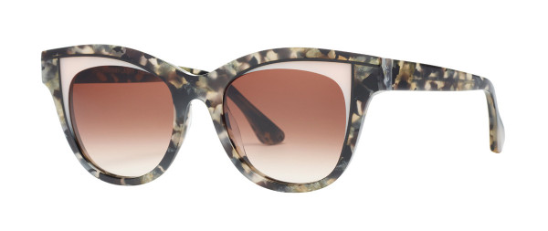 Thierry Lasry Frivolity Sunglasses, CA2 - Grey Tortoise & Pink