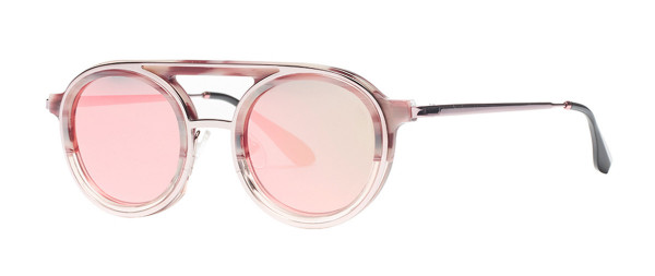 Thierry Lasry Stormy Sunglasses, 340 - Pink Tortoise and Rose Gold