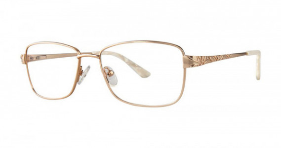Genevieve BLESSED Eyeglasses, Matte Gold