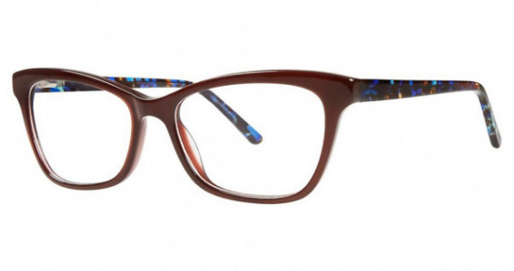 Genevieve GYPSY Eyeglasses, Brown