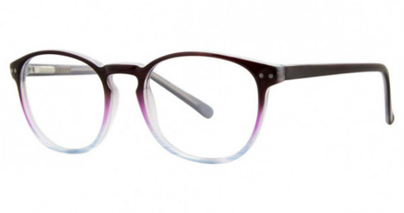 Modern Times CADENCE Eyeglasses, Black/Purple/Blue