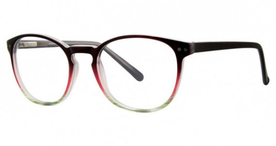 Modern Times CADENCE Eyeglasses, Black/Rose/Mint