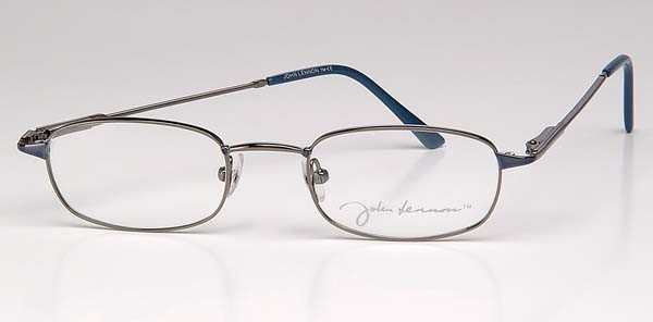 John Lennon JL249 Eyeglasses, 179-Pewter/Red