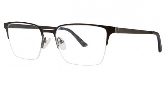 Giovani di Venezia GVX557 Eyeglasses, matte black/gunmetal