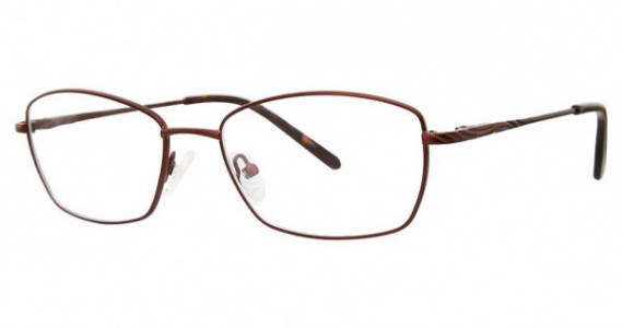Modern Optical DEBBIE Eyeglasses, Matte Brown