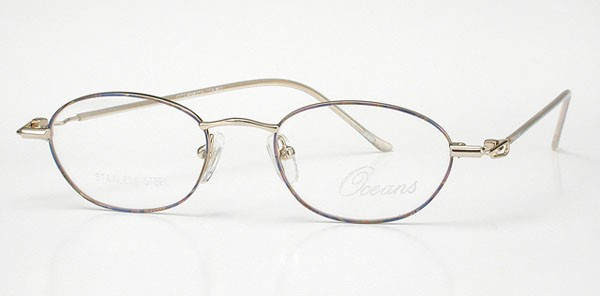 Ocean Optical O-219 Eyeglasses, 1-Blue/Multi