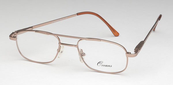 Ocean Optical O-225 Eyeglasses, Satin Brown