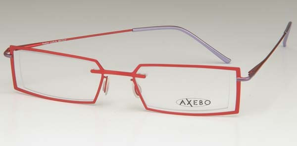 Axebo Leila Eyeglasses, 4-Tangerine/Garnet