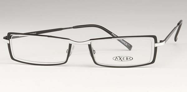 Axebo Pradale Eyeglasses, 1-Black/Red