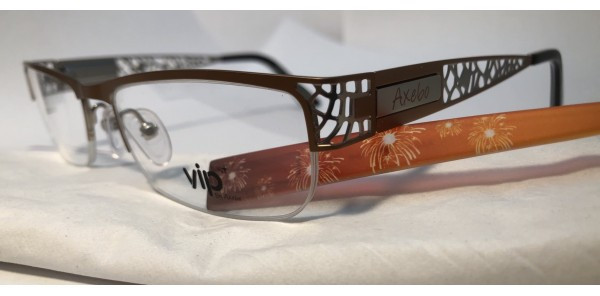 Axebo Teva Eyeglasses, 02-Brown/Silver with 2 sets of temples