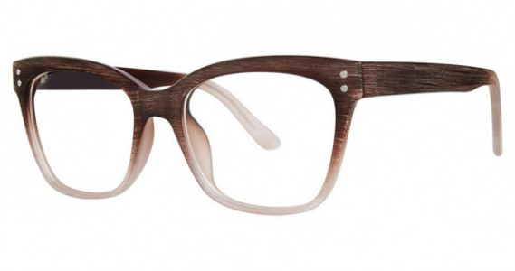 Modern Optical IDENTITY Eyeglasses, Brown Matte