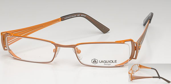 Laguiole Aby Eyeglasses, 2-Tan/Copper