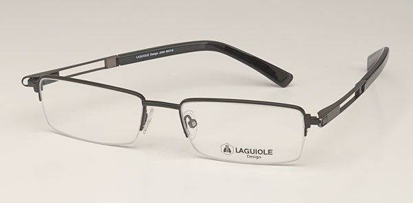 Laguiole Jian Eyeglasses, 1-Black/Gun