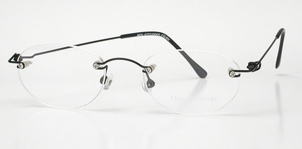 New Attitude NA-23 Eyeglasses, 1-Gold