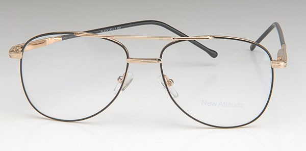 New Attitude NA-36 Eyeglasses, 1-Black