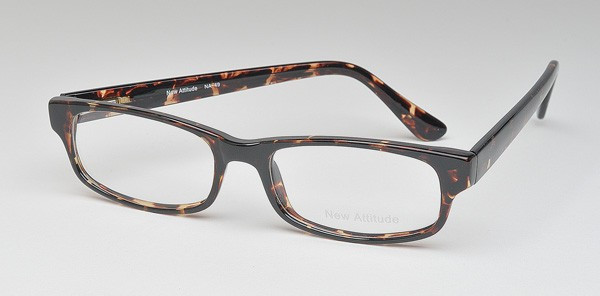 New Attitude NA49 Eyeglasses, 2-Dark Tortoise