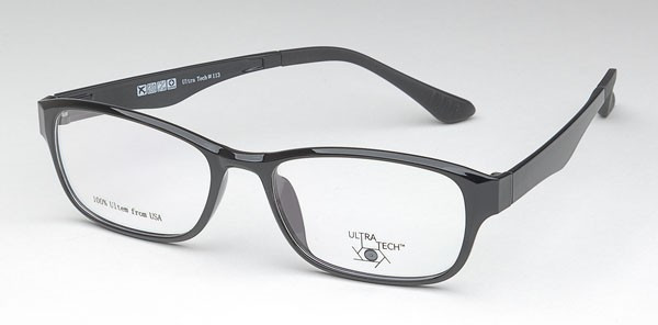 Ultra Tech UT113 Eyeglasses, 2 - Shiny Black