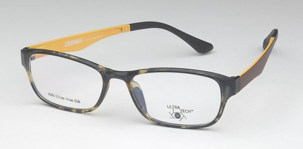 Ultra Tech UT113 Eyeglasses, 3 - Matte Tort/Brown